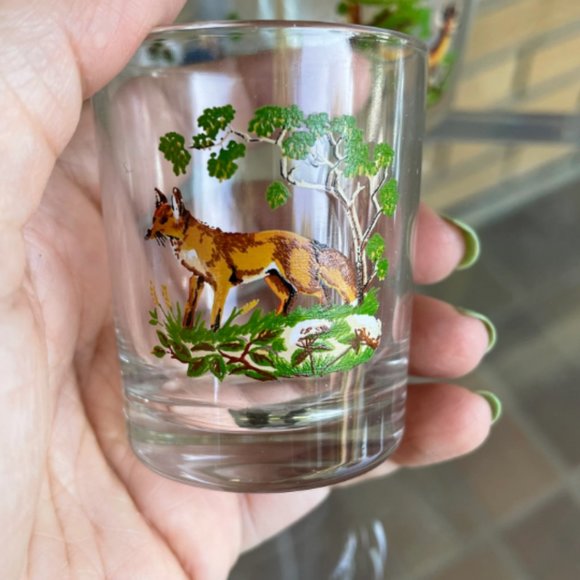 Vintage Reims France Game Hunting Theme Shot Glasses - 6 - Picture 3 of 11
